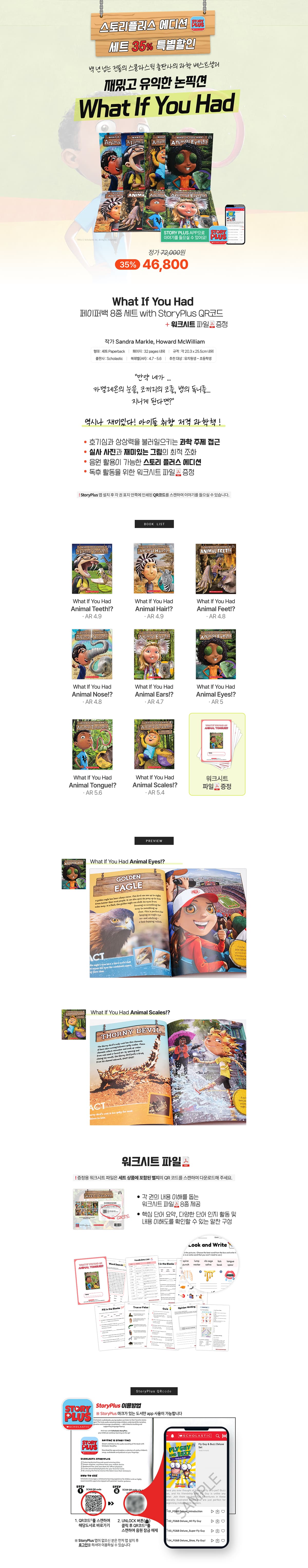 [외국도서] 재미있고 유익한 논픽션 What If You Had 특별 할인!